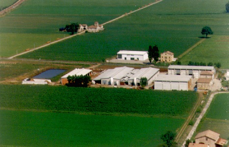 Fotografia di una industria agraria.
