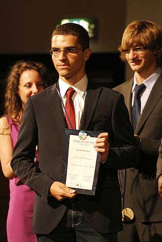Medaglia d'oro a studente italiano